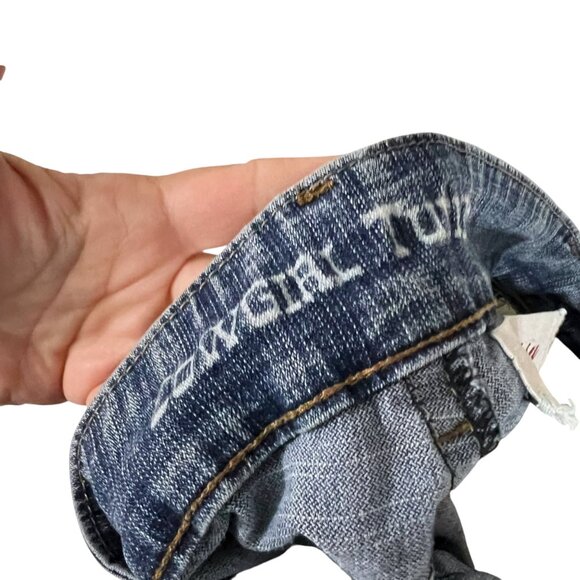 Cowgirl Tuff Gypsy Bootcut Stretch Denim Size 27‎ / 33 inseam - Picture 4 of 12